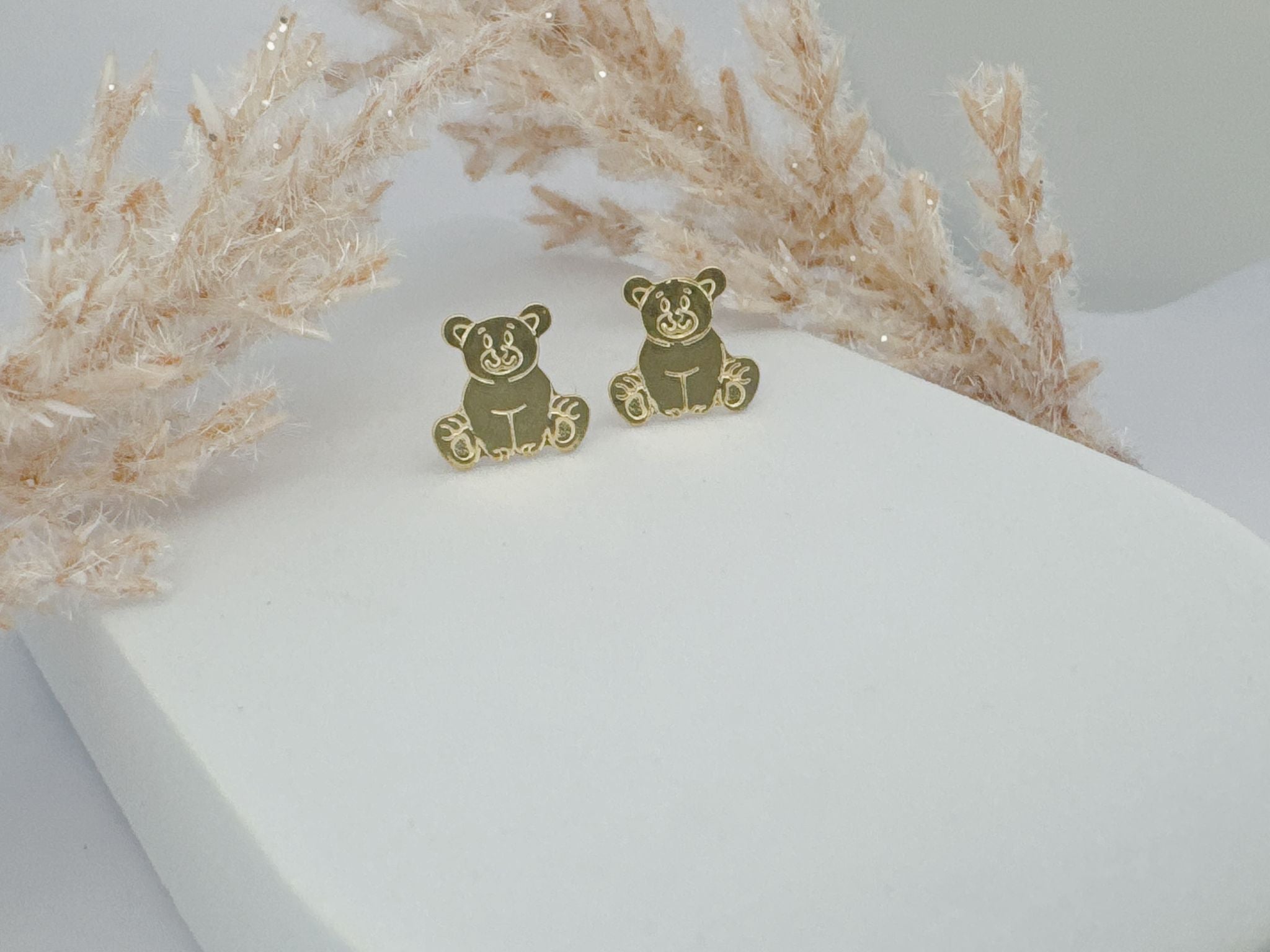 0140- BEAR EARRING