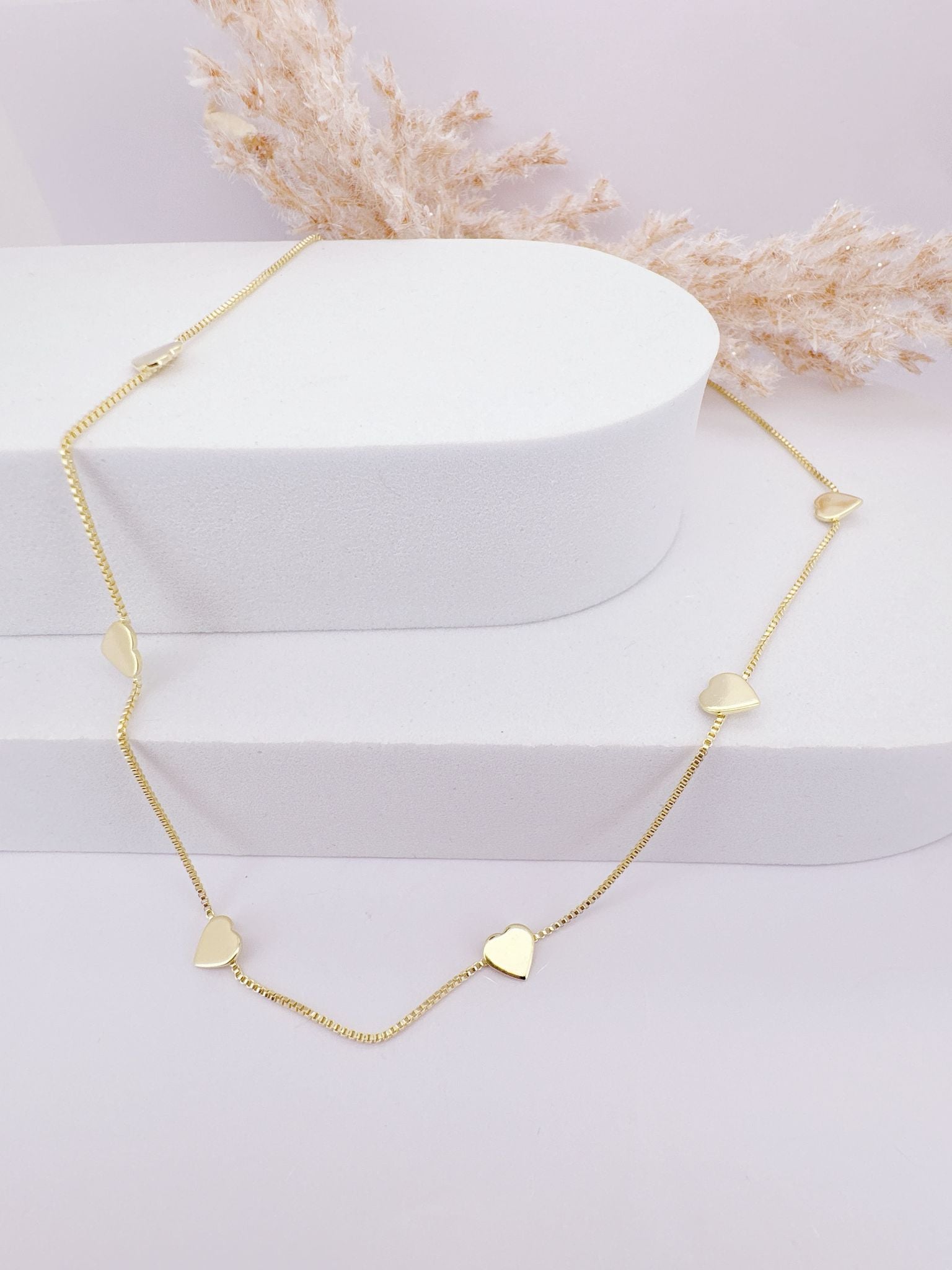 0126- SMALL HEARTS  CHOKER