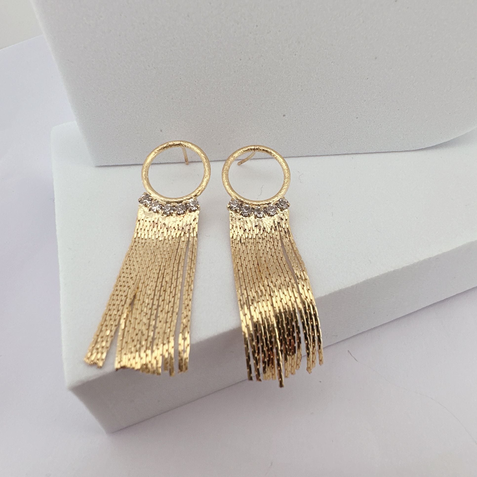 FRINGE EARRINGS
